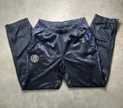 チャンピオン トラックパンツ ゴールドウイン製 メンズM 紺 ジャージ 下 Champion ジョガーパンツ トレーニングウェア 裾ジップ スポーツウェア CW195