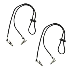 [AnMIST] 帽子クリップ ハンカチクリップ スタイクリップ よだれかけクリップ 長さ調節可能 エプロン 2個セット 