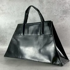 Yohji Yamamoto Handbag 90s leather Blackのサムネイル