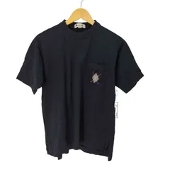 アクアスキュータム AQUASCUTUM 絹 シルク ゴルフ刺繍 Tシャツ メンズ import：M のサムネイル