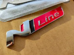 【再入荷】N-LINE　エンブレム（メッキ/レッド）HONDA　Nシリーズなどに