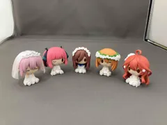 【5体ｾｯﾄ】L賞 ちょこのっこ ﾌｨｷﾞｭｱ 一番くじ 五等分の花嫁∬ ～あなたと一緒に。～