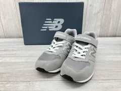 New Balance／ニューバランス／21.5cm／子供靴／スニーカー／グレー／YV996GR3