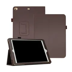 【数量限定】エア 5 5 6 6 アイパッド 2 耐衝撃 角度調節 スタンド オートスリープ ケース 保護 用 インチ 9.7 2017 2018 カバー 第5世代 iPad iPad iPad 第6世代 ブラウン Air Air2 対応 タブレットケース