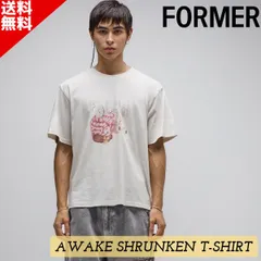 FORMER フォーマー AWAKE SHRUNKEN T-SHIRT メンズ 半袖 Tシャツ FTE-26119 シュランケンフィット グラフィックT サーフ スケート ストリート サーフブランド 送料無料