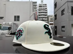 NEW ERA 59FIFTY Miami Beach シカゴ・ホワイトソックス クロームホワイト 7 1/2  ¥6820 ＋ 送料¥550