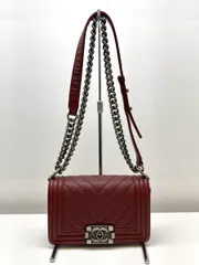 CHANEL／キャビアスキン 2000万番台／ボーイシャネル20 バッグ