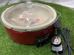 B-13.タイガー魔法瓶　電気鍋　CFA-2901  赤　レッドのサムネイル