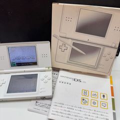 Nintendo DS Lite本体 箱、取説書付き ソフト2個 - メルカリ