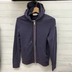 MONCLER モンクレール スウェットジップアップパーカー MAGLIA CARDIGAN 151-091-84315-00 メンズ XSサイズ ネイビー