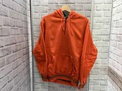 Polo by RALPHLAUREN/RPL/ハーフジップパーカー/オレンジ/90s/裏地サーマル/裏地グリーン/Mサイズ/ラルフローレン/古着/コットンアクリル