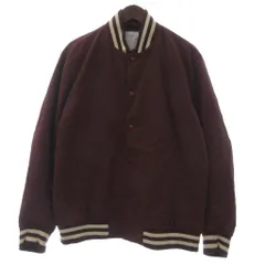 ビーミングバイビームス B:MING LIFE STORE by BEAMS 中綿ライトスタジャン ブルゾン ジャンパー 長袖 M バーガンディーのサムネイル