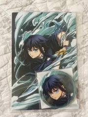 鬼滅の刃 全集中の呼吸 時透 無一郎 はがきバッジセット