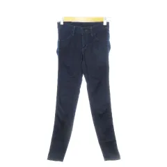 リー LEE ジェギンス デニムパンツ ジーンズ スキニー ストレッチ ロゴ 小さいサイズ XS 青 ブルー LL0360 /MN22