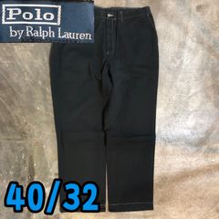 Polo Ralph Lauren ポロチノ フェードブラック チノパンツ 墨黒 - メルカリ