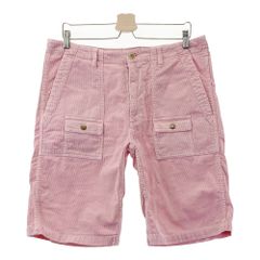 rough&swell サマーコーデュロイ ショートパンツ レッド - メルカリ