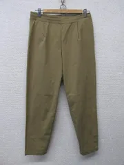 ma0046:UNIQLO(ユニクロ）2011年 ウルトラストレッチアクティブテーパードアンクルパンツ/241-433739/茶/WOMEN'S M