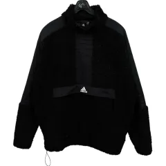アディダス フリース ハーフジップ L