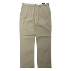 POLO RALPH LAUREN クラシックフィット チノパンツ 36 ベージュ コットン TALONジップ THE POLO CHINO