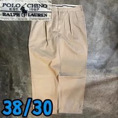 T7929 POLO Ralph Lauren チノパン　ツータック