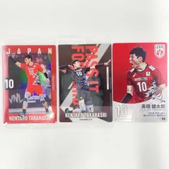 [3枚セット] 高橋健太郎 1-10 / 1-27(レア 金箔押しサイン) / 2-08バレーボール 男子 日本代表 トレーディングカード ツインウエハース JAPAN NATIONAL VOLLEYBALL TEAM