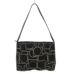 ケイトスペード KATE SPADE ハンドバッグ ロゴ 総柄 黒 ブラック /AE ■GY18