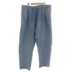 ポロ バイ ラルフローレン Polo by Ralph Lauren スウェットパンツ イージー カットオフ 切りっぱなし ダメージ加工 裏毛 ロゴ 刺繍 青 ブルー /MP