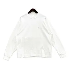 plllllleeeasse プリーズ カットソー 長袖 Tシャツ ロンT ロゴ Long sleeve Tee 24PLS-C001 メンズ Mサイズ ホワイト トップス DM18349■