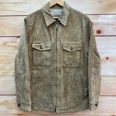 OLD GAP スウェード レザージャケット 00s 裏ボアのサムネイル