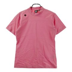 DESCENTE GOLF モックネックシャツ ピンク Sサイズ - メルカリ