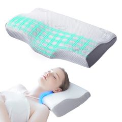 GOKUMIN 低反発枕 【4段階高さ調整機能で失敗しない快眠枕】 高め 低め 滑り止め付き 横向き寝 仰向け うつ伏せ 首が痛くなりにくい 安眠枕 快眠 枕 まくら 極眠 ホワイト pillowt