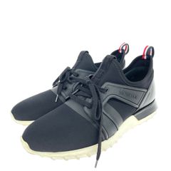 22043✨モンクレール EMILIEN エミリアン スニーカー ブラック 36 モンクレール MONCLER EMILIEN スニーカー 2019SS ブラック - メルカリ