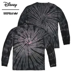 SUPRA スープラ × DISNEY ディズニー SNOW WHITE (白雪姫) -POISON APPLE- 長袖Tシャツ T-SHIRTS TEE TS【国内正規取扱い店】【アパレル/トップス】