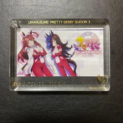 ウマ娘 アクリルブロックチャーム アイキャッチ ミホノブルボン&ライスシャワー