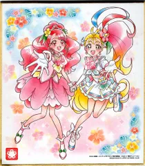 映画ヒーリングっとプリキュア 来場者特典 プリキュア色紙ART(キュアグレース、キュアサマー) 第2弾