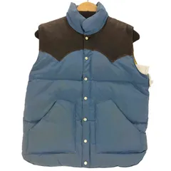 ロッキーマウンテン ROCKY MOUNTAIN レザーヨーク ダウンベスト メンズ JPN：M のサムネイル