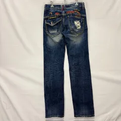 RED PEPPER GOLD LABEL ダメージ スキニージーンズ サイズ30 韓国製 1201986 08032107 02 ボタン欠損