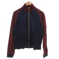 ユナイテッドアローズ UNITED ARROWS ジャンパー ブルゾン ジャケット S 紺 ネイビー ワインレッド 長袖 ハイネック /KR ■GY66