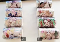 (キラキラ特価) 4個 人物3Dロールステッカー 黒い狸 デザインテープ マスキングテープ PET ダイアリーデコ 人物集