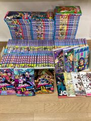 [미개봉권 있음] 조조의 기묘한 모험·STEEL BALL RUN·조조리온·스톤 오션＋관련 책 10권 아라키 히로히코 작품 코믹 전권 *2개구 발송《IX21H》