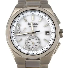 セイコー アストロン 電波時計 8B63-0BH0/SBXY085 TI ソーラークォーツ