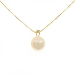 K18YG 白蝶パール ネックレス 12.3mm