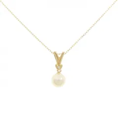 K18YG アコヤパール ネックレス 6.4mm