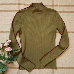 スミスヴィンテージ ザラ タートルネック ゴージ ニット セーター S