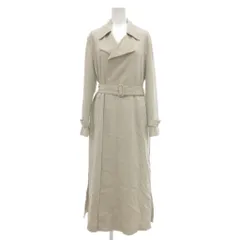 アダムエロペ Adam et Rope' トレンチコート 38 ベージュ 長袖 テーラードカラー ベルト付き ECF001 /SX ■ECF001