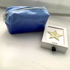 S161 クリスチャンディオール ノベルティ ポーチ ピンバッジ 262117051