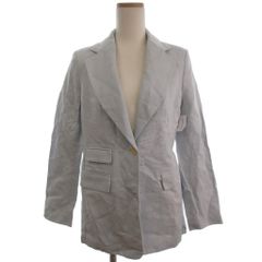 バナナリパブリック BANANA REPUBLIC テーラードジャケット シングル 1B カジュアル ライトブルー 4