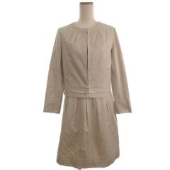 23区 オンワード樫山 スカートスーツ セレモニー ライトベージュ 40 36