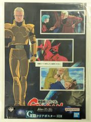 BANDAI SPIRITS 이치 반 쿠지 기동 전사 건담 UNIVERSAL CENTURY SAGA G상 샤아(역샤아판) 클리어 포스터