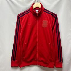 正規品/100 adidas アディダス スペイン サッカー 韓国国家代表 レッド ネイビー トラックジャージ/ジャージ